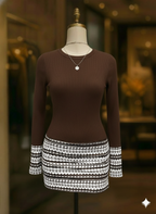 Monaco Kontrastkleid | Avalynart