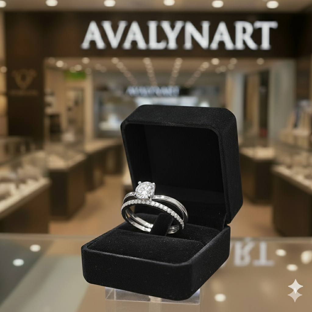 Ewigkeit Ring Set Diamant | Avalynart