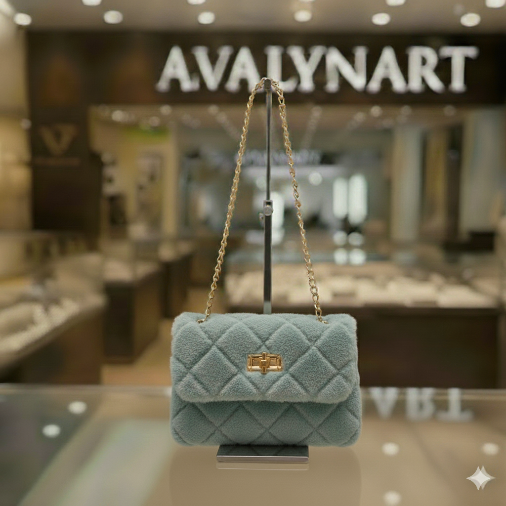 St. Moritz Plüschtasche | Avalynart