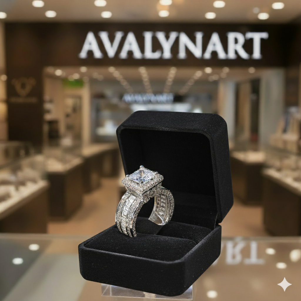 Diamant Statement-Ring | Avalynart