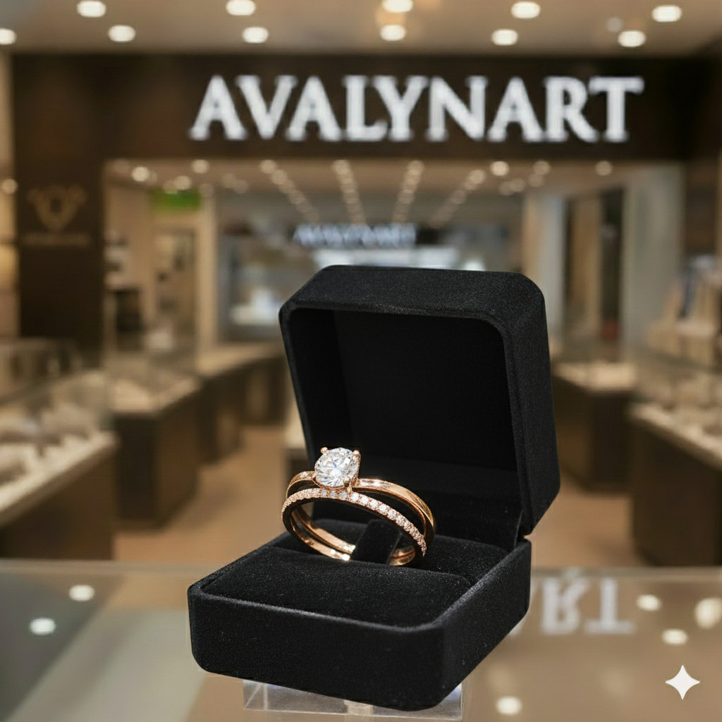 Ewigkeit Ring Set Diamant | Avalynart