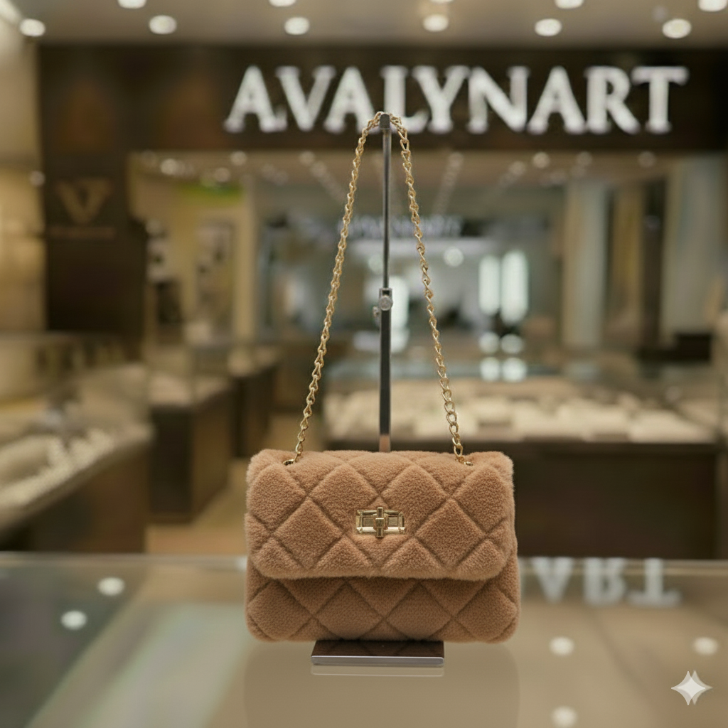 St. Moritz Plüschtasche | Avalynart