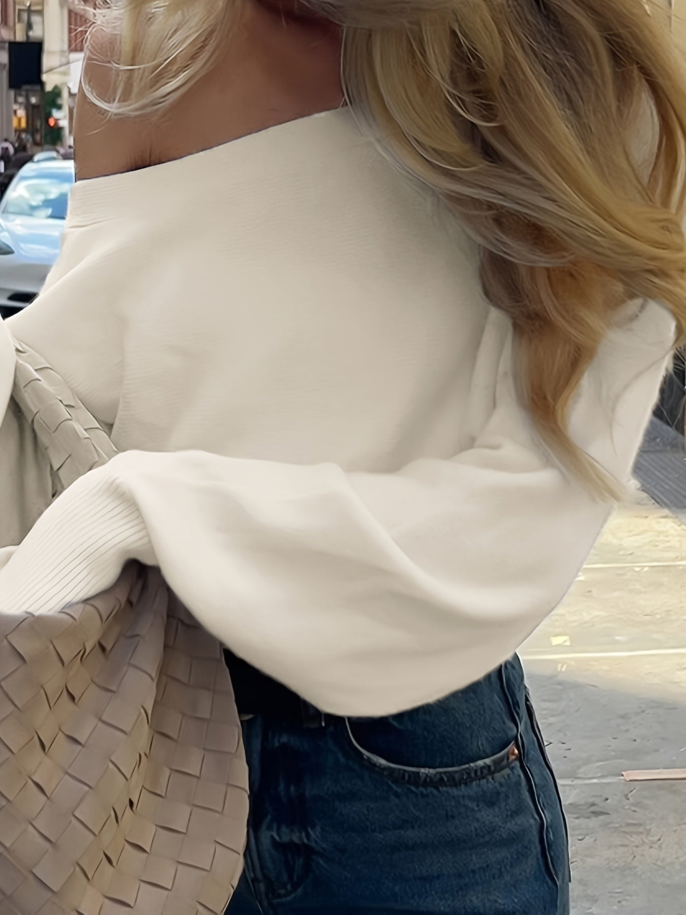 Asymmetrische Strickpullover | Avalynart