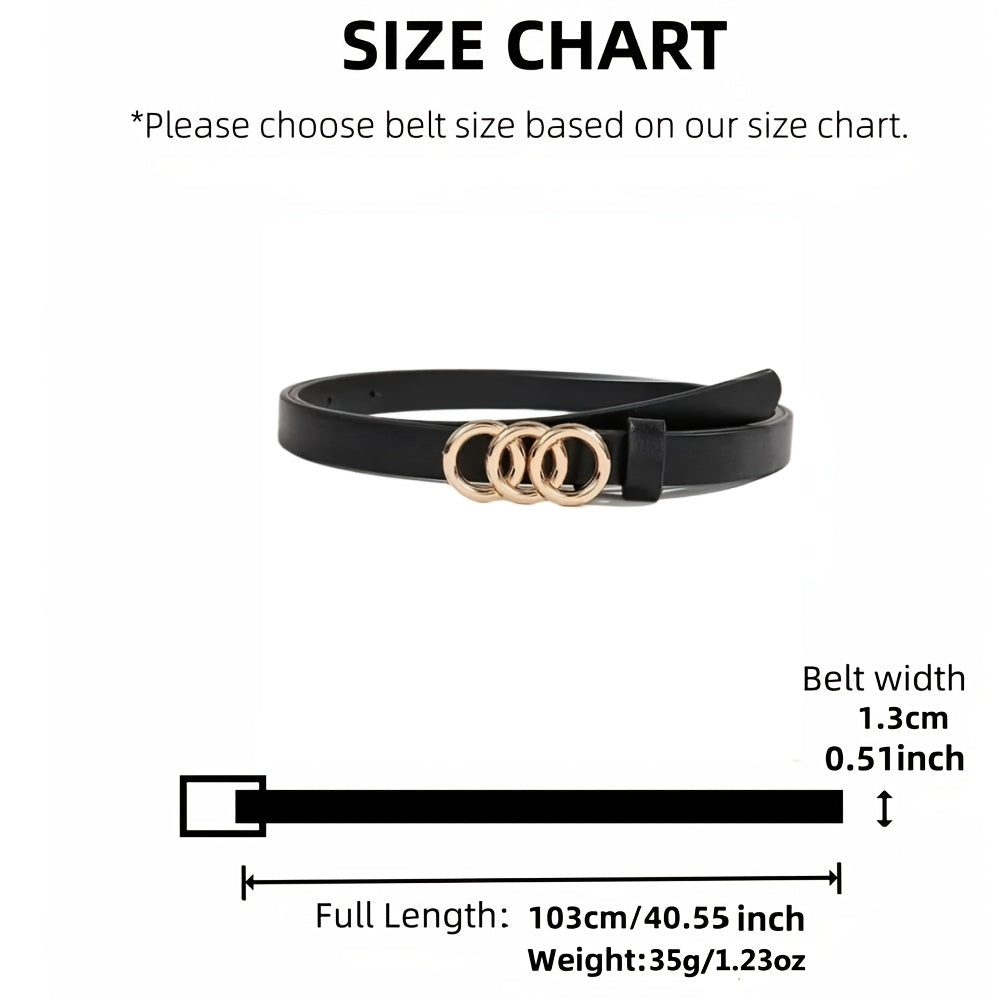 Drei Ring Gürtel Chic | Avalynart