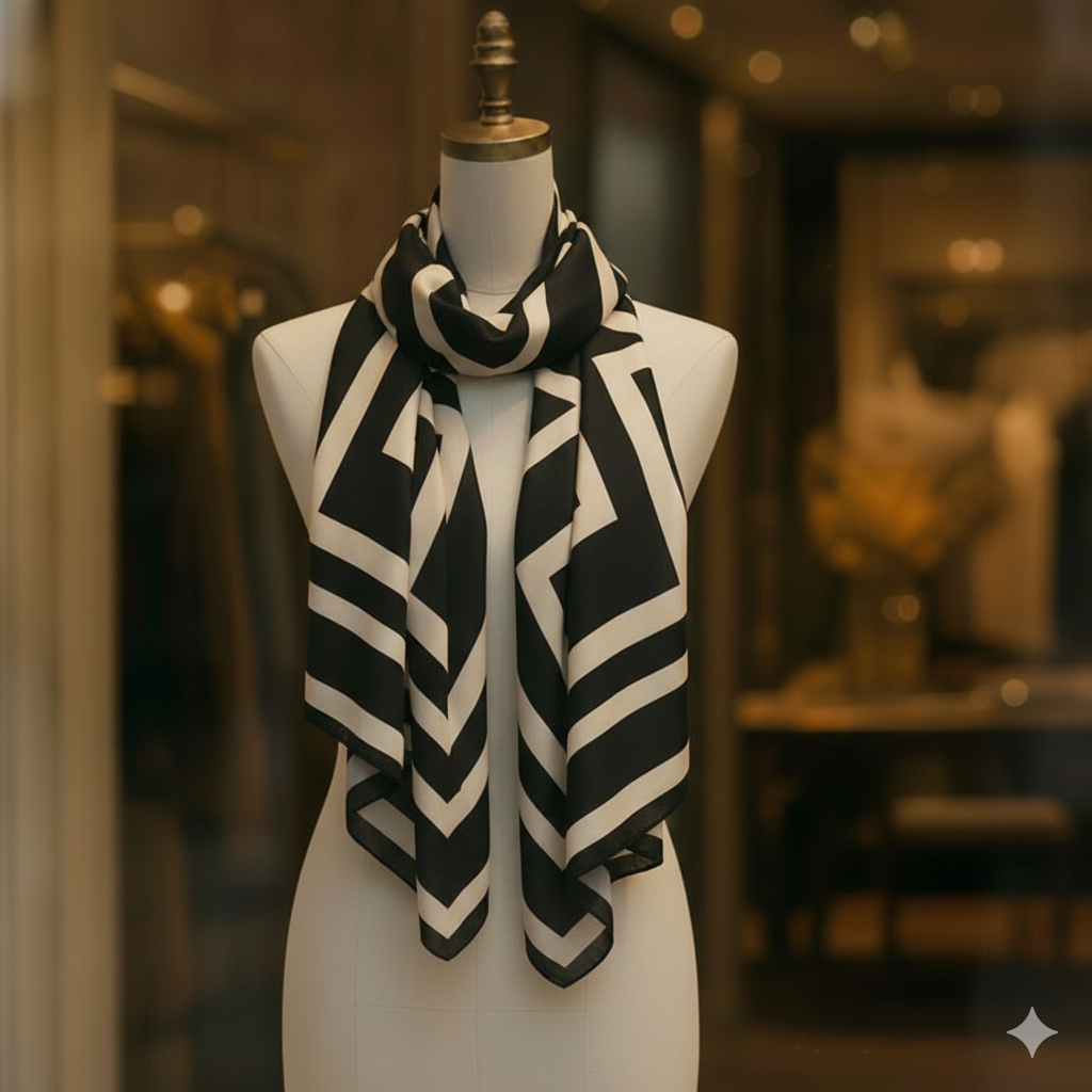 Zürich Seidenschal | Avalynart